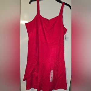 Old Navy Pink Sundress Spaghetti Strap Mini